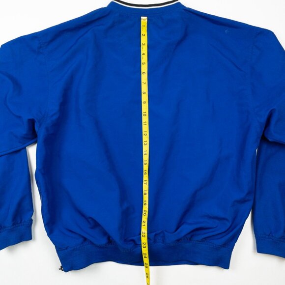 Kansas City Royals Nike Center Swoosh Windbreaker Men's Medium Pullover Blue - Picture 10 of 16